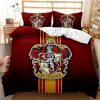 Harry Potter Doodle In Vintage Background Comforter Bedding Set