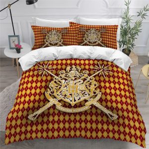 Harry Potter And The Deathly Hallows Bedding Set