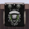 Harry Potter Gryffindor House Logo In Black Background Bedding Set Twin