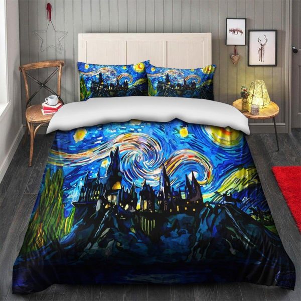Harry Potter Starry Night Bedding Set Full