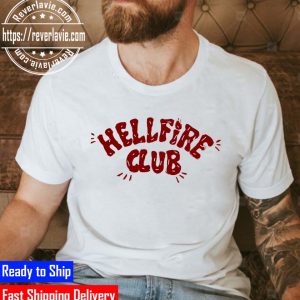 Hellfire Club STRANGER THINGS Season 4 White Unisex T-Shirt