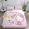 Hello Kitty With Colorful Friends Bedding Set Twin