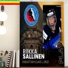 Hockey Hall of Fame HHOF 2022 Announcing Class of 2022 Player Induction Herb Carnegie Home Decor Poster Canvas