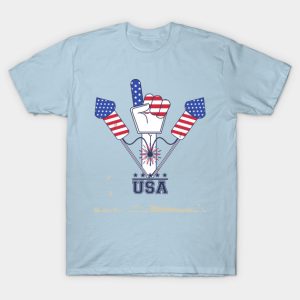 Independence Day 4th of July USA Funny Unisex T-Shirt