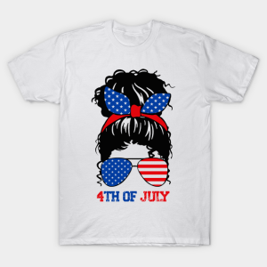 Independence Day 4th of July USA Mom Unisex T-Shirt