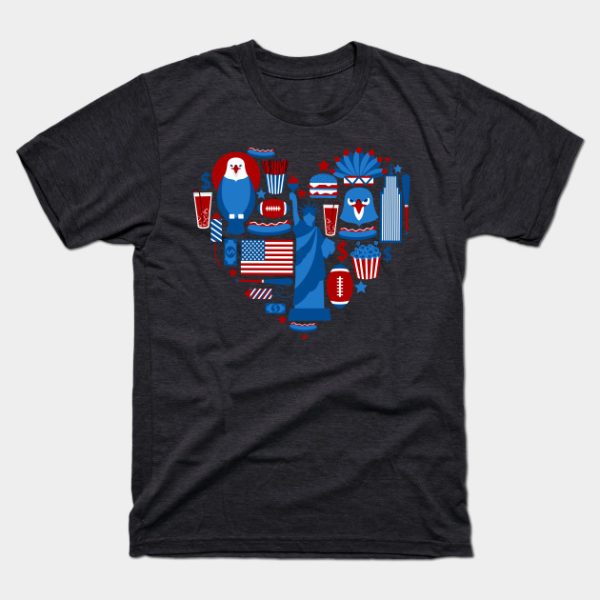 Independence Day 4th of July USA Unisex T-Shirt