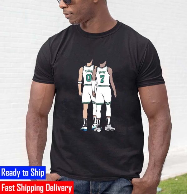 Jaylen Brown Vs Jayson Tatum Boston Celtics NBA Finals 2022 Classic T-Shirt