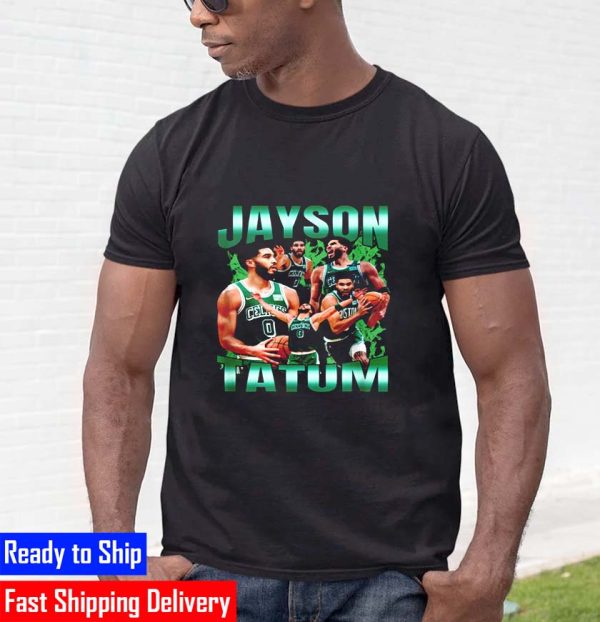 Jayson Tatum Vintage Boston Celtics NBA Finals T-Shirt