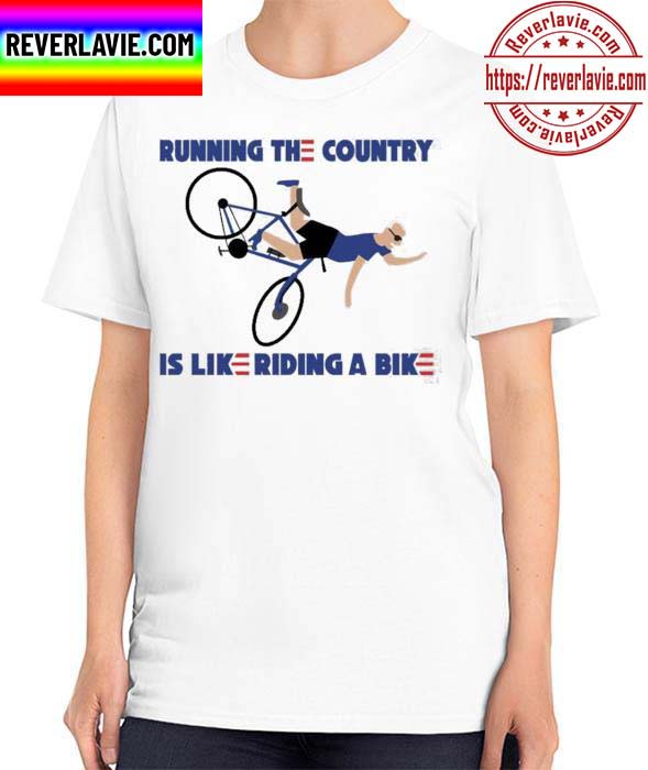 Joe Biden Falls Off Bike While Cycling In Delaware Meme Unisex T-Shirt Joe Biden Falls Off Bike While Cycling In Delaware Meme Unisex T-Shirt