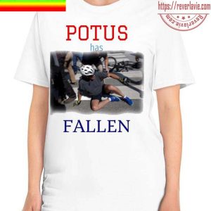 Joe Biden POTUS has FALLEN Fitted Unisex T-Shirt
