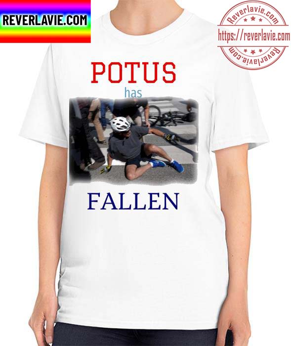 Joe Biden POTUS has FALLEN Fitted Unisex T-Shirt Joe Biden POTUS has FALLEN Fitted Unisex T-Shirt
