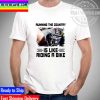 Lets Go Biking Biden Falling Off Bicycle Biden Unisex T-Shirt
