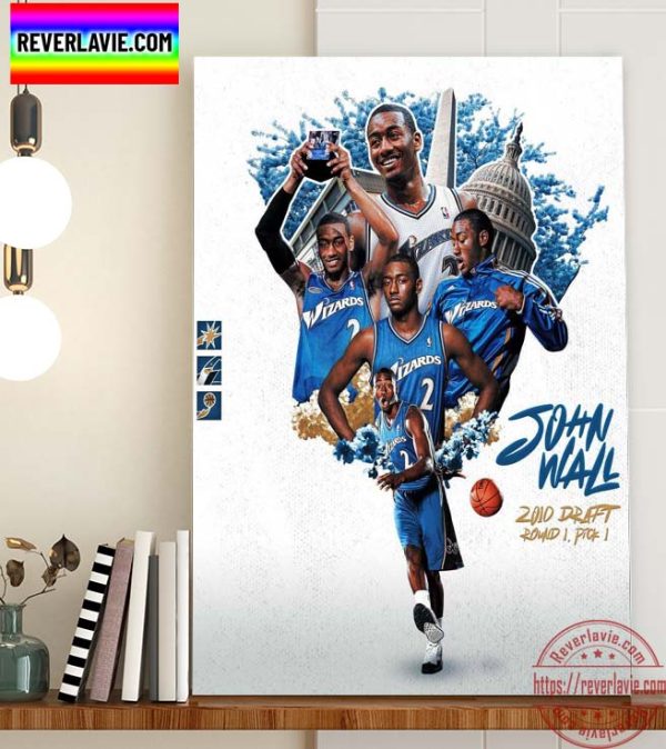 John Wall 2010 Draft Washington Wizards Poster Canvas