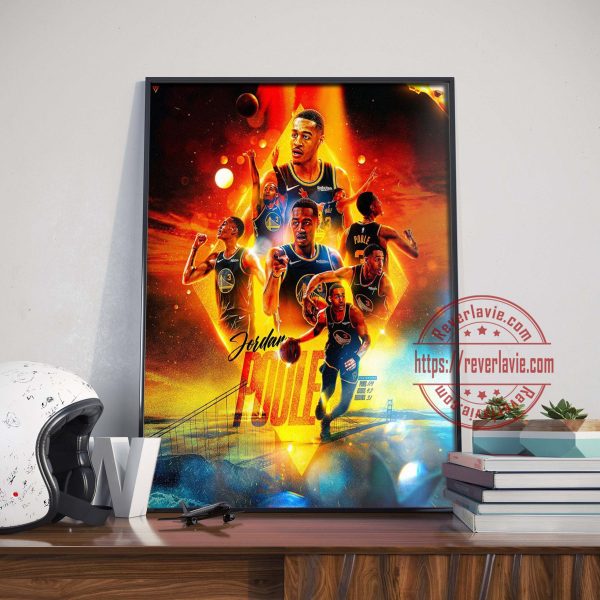 Jordan Poole has 14 points in Game 5 Poster Canvas