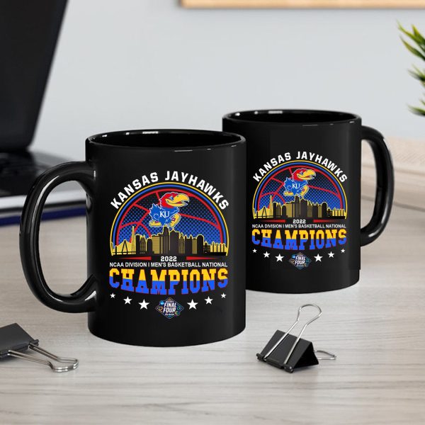 Kansas Jayhawks National Champion NCAA Championship Coffee Mug