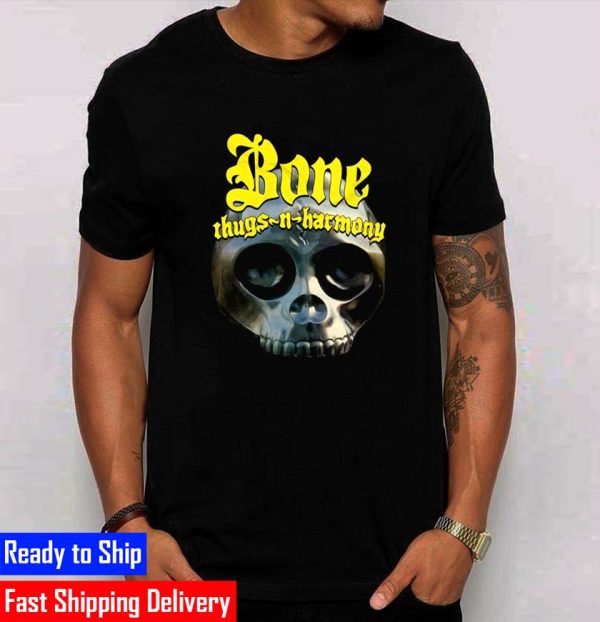 Klay Thompson Golden State Warriors Bone Thugs N Harmony Skull Unisex T-Shirt