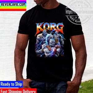 Korg Marvel Portrait Thor Love And Thunder 4 Unisex T-Shirt