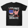 Little Sunshine US American Flag 4th Of July Fourth Unisex T-Shirt