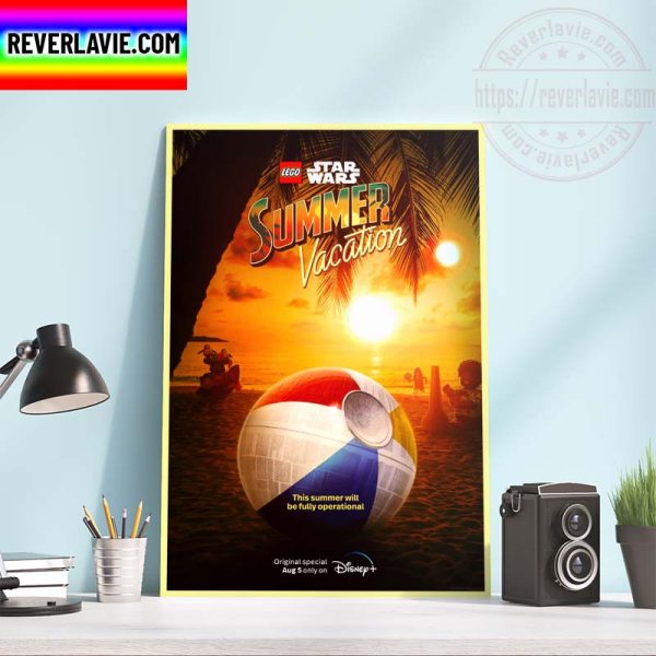 Lego Star Wars Summer Vacation Home Decor Poster Canvas
