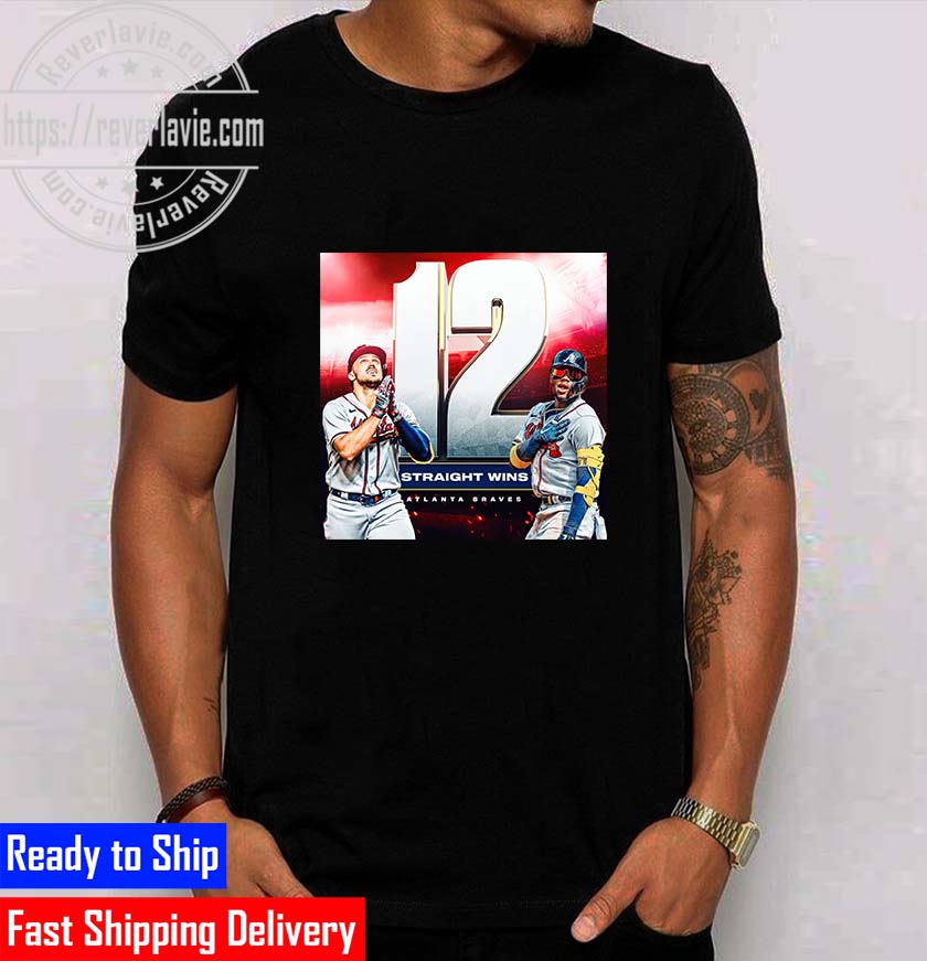 MLB Atlanta Braves 12 Straight Wins Unisex T-Shirt MLB Atlanta Braves 12 Straight Wins Unisex T-Shirt