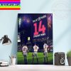 2022 Memorial Cup Final Four OHL is Hamilton Bulldogs QMJHL is Cataractes de Shawinigan WHL is Edmonton Oil Kings and Host is Saint John Sea Dogs Home Decor Poster Canvas
