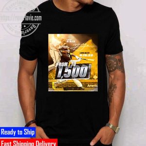 MLB San Diego Padres Manny Machado 1 to 1500 Hits From 8.9.12 to 6.15.22 Unisex T-Shirt