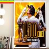 MLB San Diego Padres Manny Machado 1500 Hits And 250 Home Runs Home Decor Poster Canvas