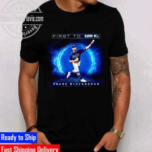 MLB Tampa Bay Rays Shane McClanahan First To 100Ks Unisex T-Shirt