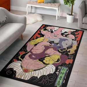 Majin Boo Dragon Ball Ukiyoe style Rug Carpet