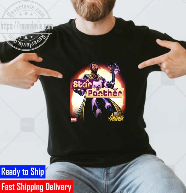 Marvel Comics Marvel Studios Star Panther Avengers Forever Unisex T-Shirt