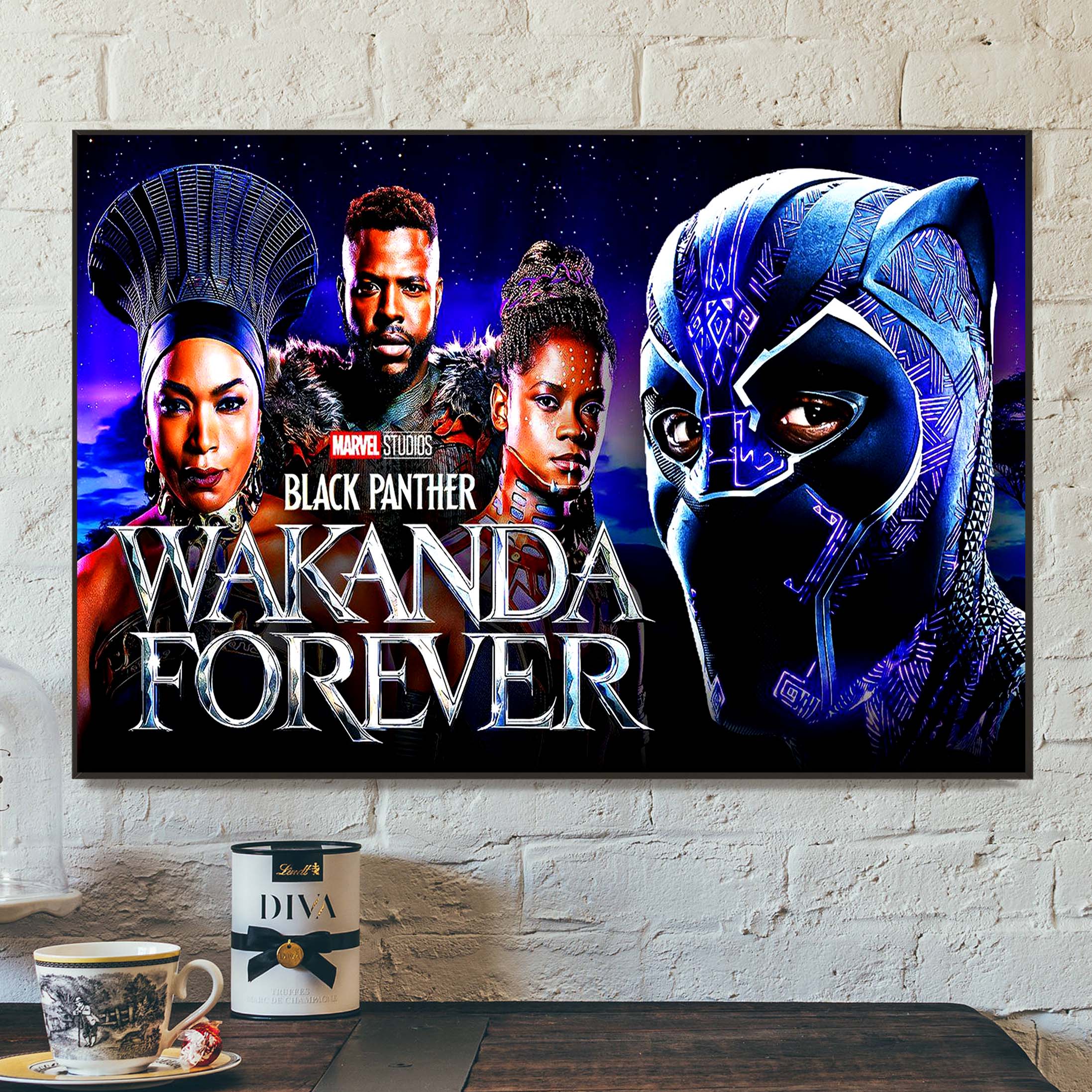Marvel Studios Black Panther 2 Shuri Okoye Nakia Home Decor Poster Canvas Marvel Studios Black Panther 2 Shuri Okoye Nakia Home Decor Poster Canvas