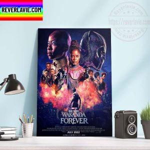 Marvel Studios Black Panther II Wakanda Forever Decoration Poster Canvas