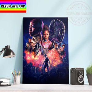Marvel Studios Black Panther II Wakanda Forever Home Decoration Poster Canvas
