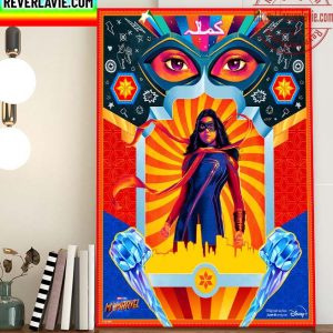 Marvel Studios Kamala Khan Is Ms Marvel Original Official Fan Art Home Decor Poster Canvas