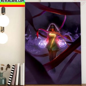 Marvel Studios Ms Marvel Home Decor Poster Canvas