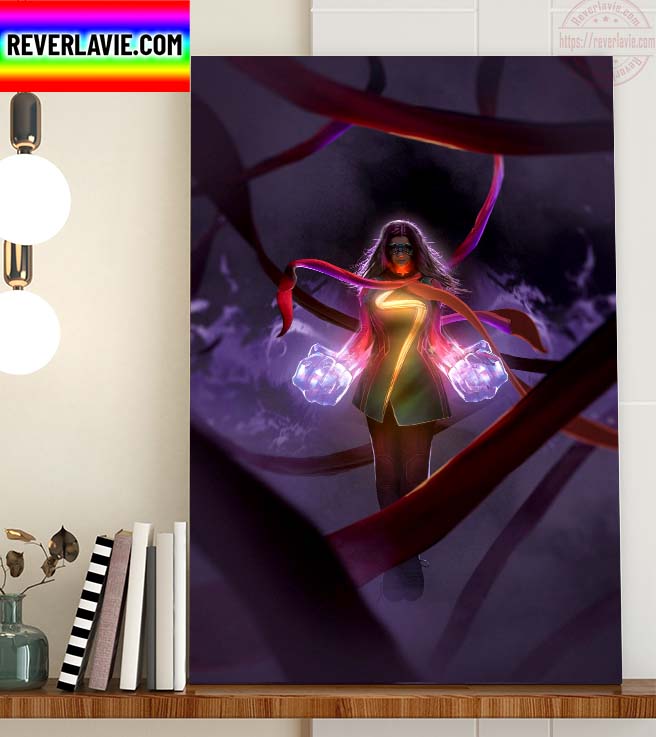 Marvel Studios Ms Marvel Home Decor Poster Canvas Marvel Studios Ms Marvel Home Decor Poster Canvas