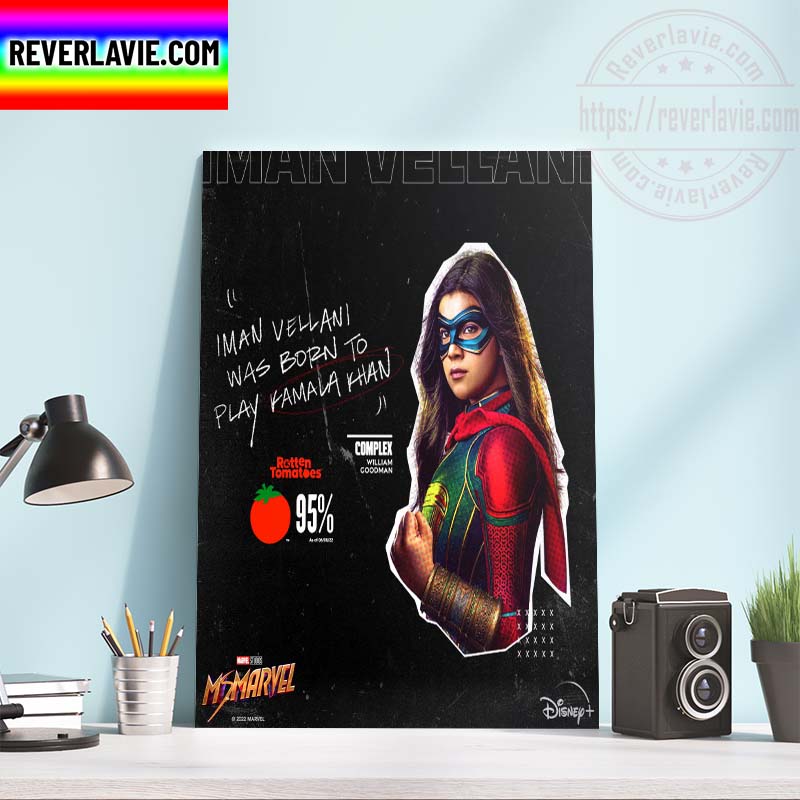 Marvel Studios Ms Marvel is the best Reviewed Marvel Series Ever Home Decor Poster Canvas Marvel Studios Ms Marvel is the best Reviewed Marvel Series Ever Home Decor Poster Canvas