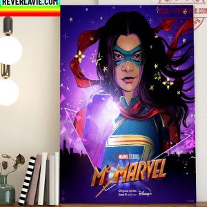 Marvel Studios Ms. Marvel Original Official Fan Art Home Decor Poster Canvas