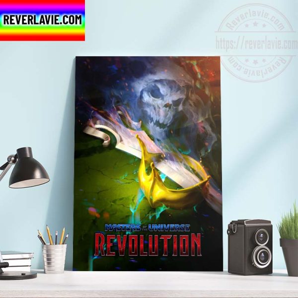 Masters Of The Universe Revolution He-Man and Skeletor Face Off Home Decor Poster Canvas