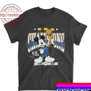 Mickey Mouse Golden State Warriors NBA Finals Champions 2022 Unisex T-Shirt