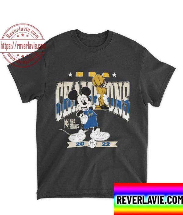 Mickey Mouse Golden State Warriors NBA Finals Champions 2022 Unisex T-Shirt