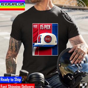 NBA 2022 NBA Draft Detroit Pistons Select Jaden Ivey The 5th Pick NBA Draft Unisex T-Shirt