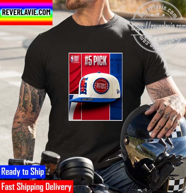NBA 2022 NBA Draft Detroit Pistons Select Jaden Ivey The 5th Pick NBA Draft Unisex T-Shirt