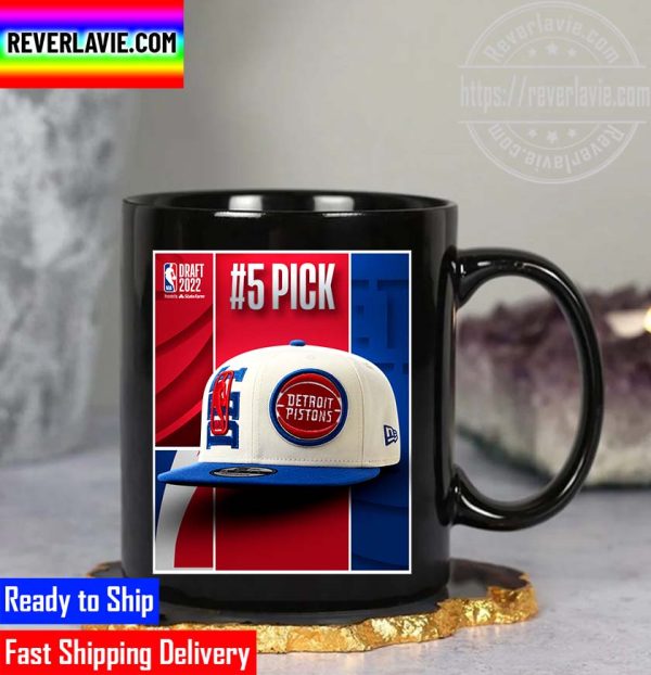 NBA 2022 NBA Draft Detroit Pistons Select Jaden Ivey The 5th Pick NBA Draft Wall Decor