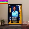 NBA 2022 NBA Draft Indiana Pacers Select Bennedict Mathurin The 6th Pick NBA Draft Home Decor Poster Canvas