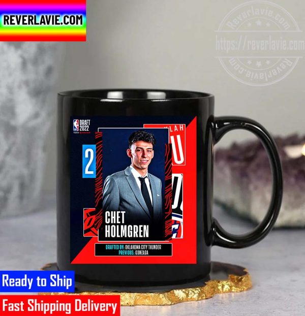 NBA 2022 NBA Draft OKC Thunder Select Chet Holmgren With The 2nd Pick Of The NBA Draft