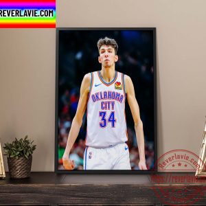 NBA 2022 NBA Draft Oklahoma City Thunder Take Chet Holmgren The 2th Pick NBA Draft Home Decor Poster Canvas