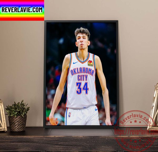 NBA 2022 NBA Draft Oklahoma City Thunder Take Chet Holmgren The 2th Pick NBA Draft Home Decor Poster Canvas