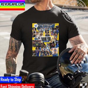 NBA Champions Golden State Warriors Champs Thank You Dub Nation Unisex T-Shirt