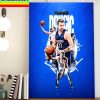 NBA Dallas Mavericks Luka Doncic Home Decor Poster Canvas
